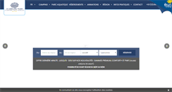 Desktop Screenshot of le-cabellou-plage.com