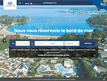 Tablet Screenshot of le-cabellou-plage.com